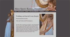 Desktop Screenshot of harpistalicekeene.com